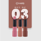 MARS Cosmetics Matte Lipsticks Box - Blushes Nudes | Grocsy
