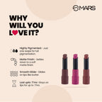 MARS Cosmetics Matte Lipsticks Box - All Rounder | Grocsy