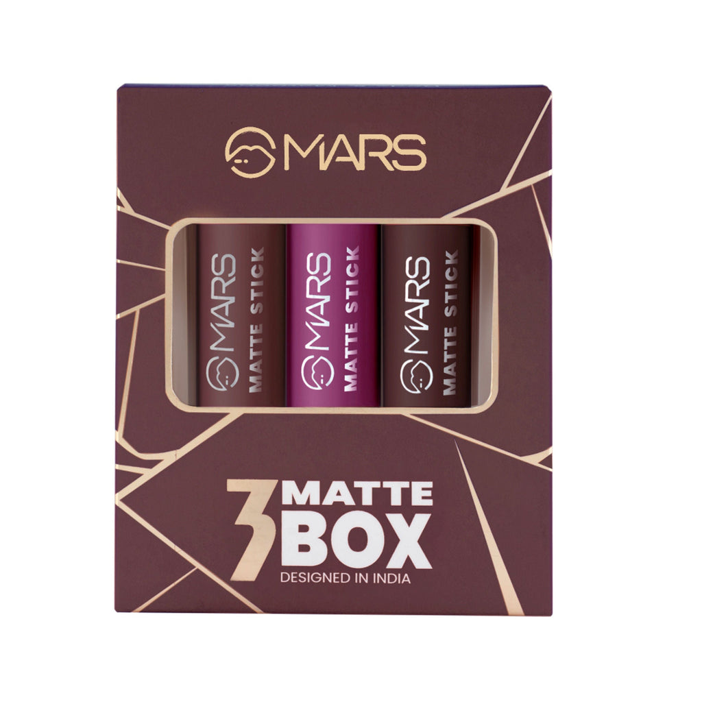 MARS Cosmetics Matte Lipsticks Box - All Rounder | Grocsy