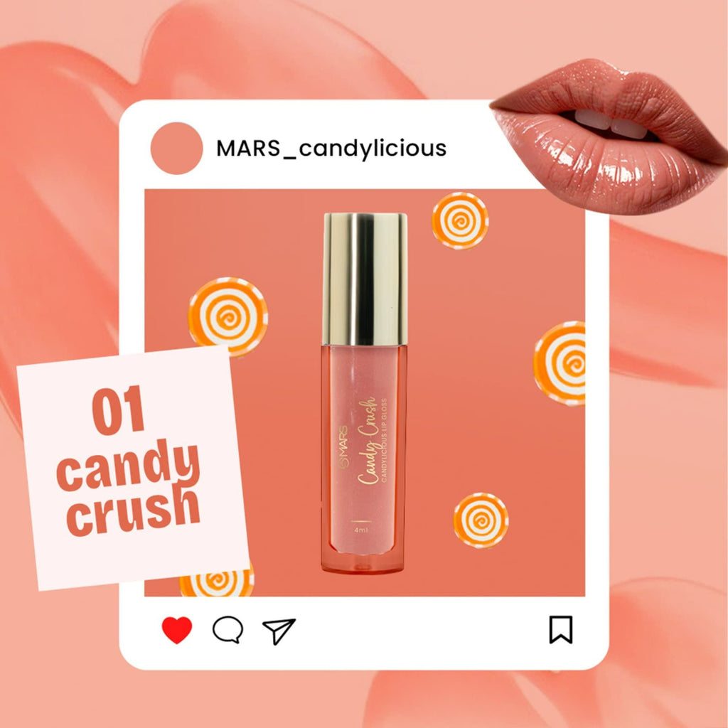 MARS Cosmetics Candylicious Colored Lip Gloss - Candy Crush | Grocsy