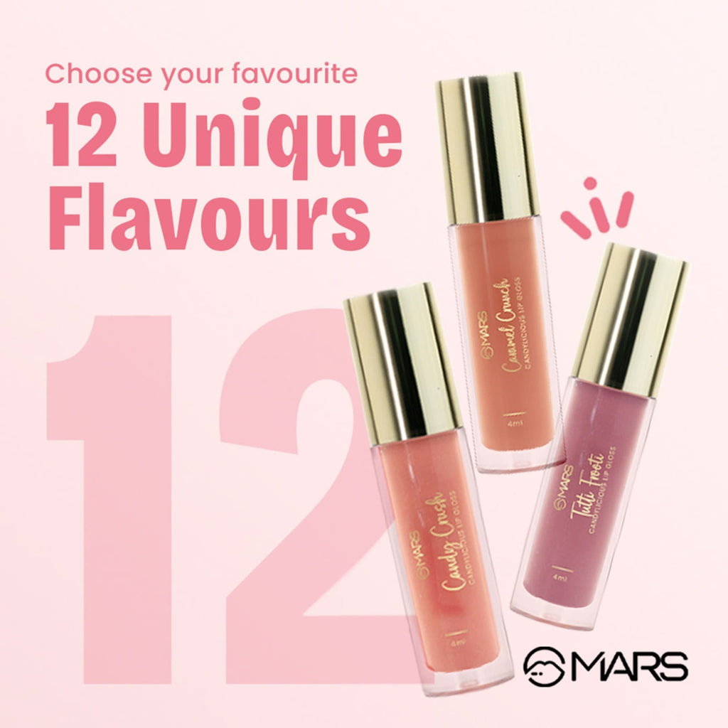 MARS Cosmetics Candylicious Colored Lip Gloss - Caramel Crunch | Grocsy