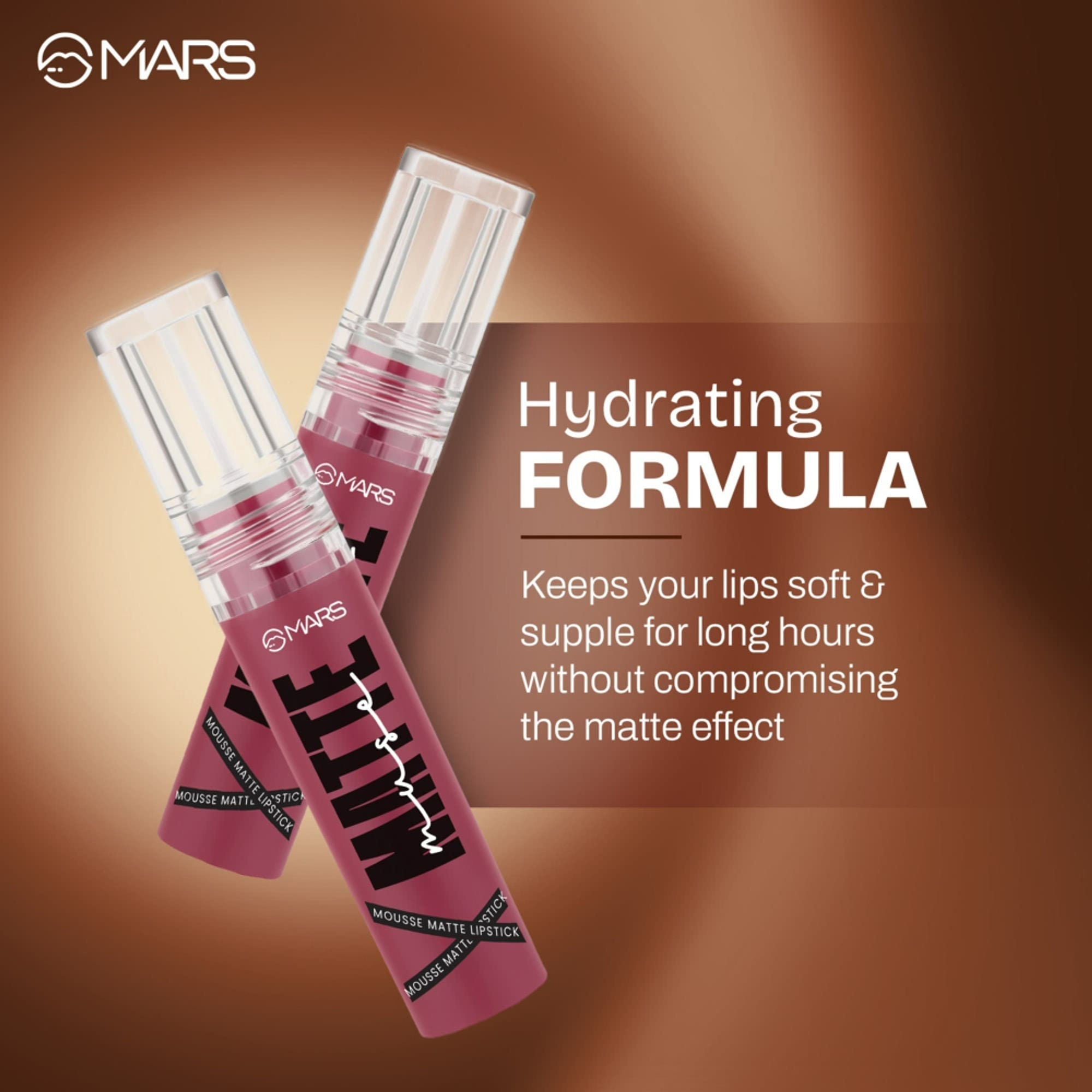 MARS Cosmetics Mousse Matte Lipstick - Leading Lady | Grocsy