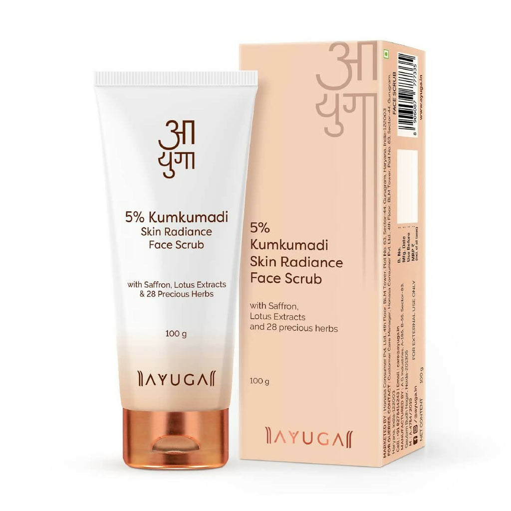 Ayuga 5% Kumkumadi Skin Radiance Face Scrub | Grocsy