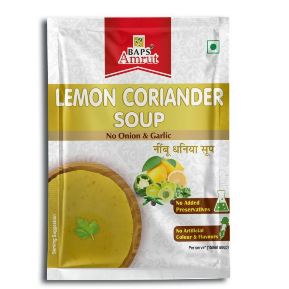 Baps Amrut Lemon Coriander Soup | Grocsy