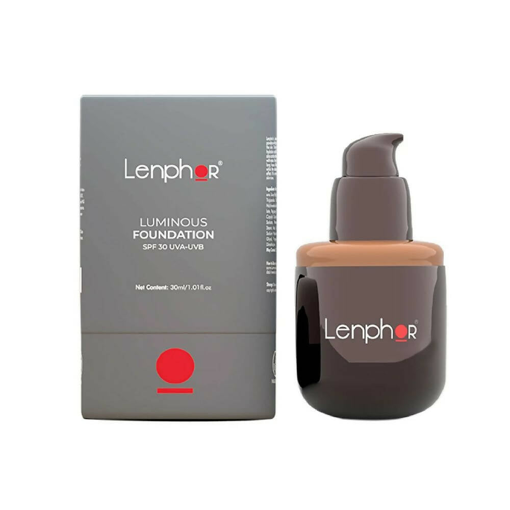 Lenphor Liquid Foundation With Hyaluronic Acid & SPF 30 | Grocsy