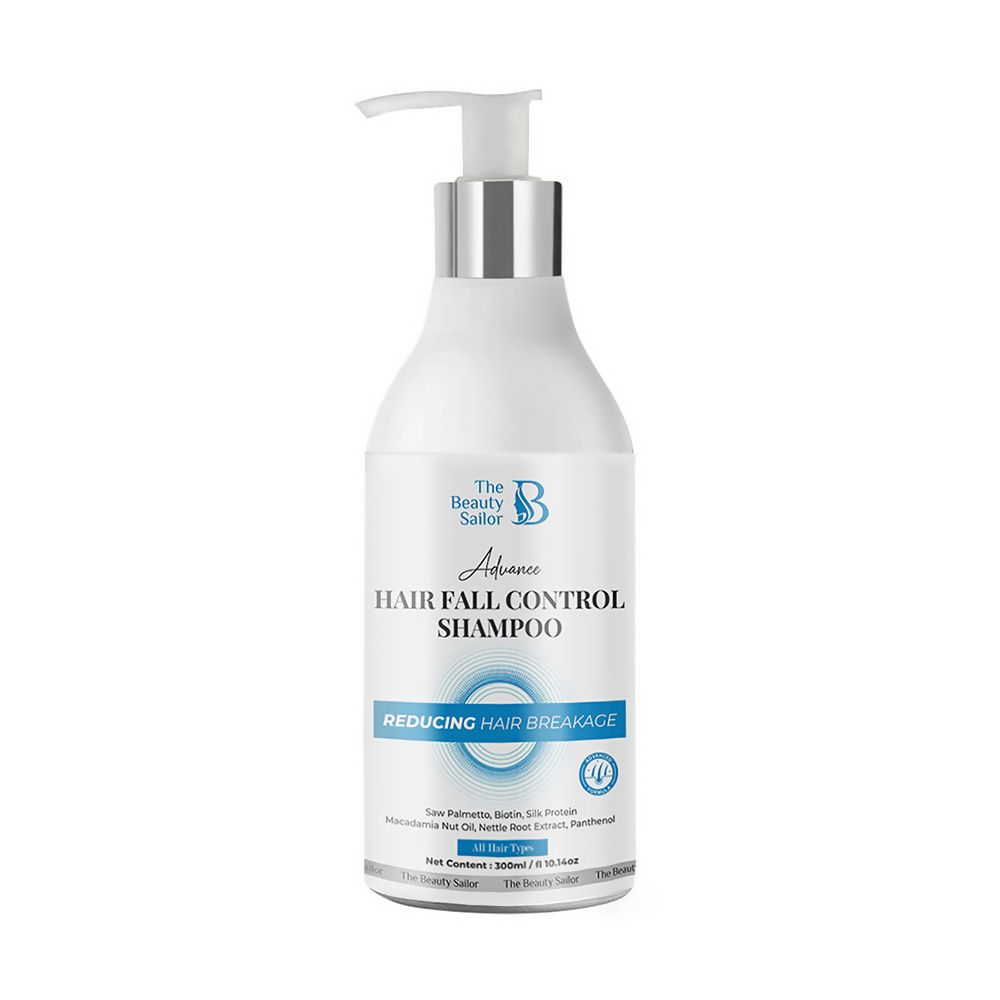 The Beauty Sailor Advance Hair Fall Control Shampoo With Silk Protein For Longer Stronger Hair | Grocsy