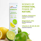 Dr. Morepen Hydrolyte Electrolyte & Vitamin Drink Mix - Lemon Lime | Grocsy