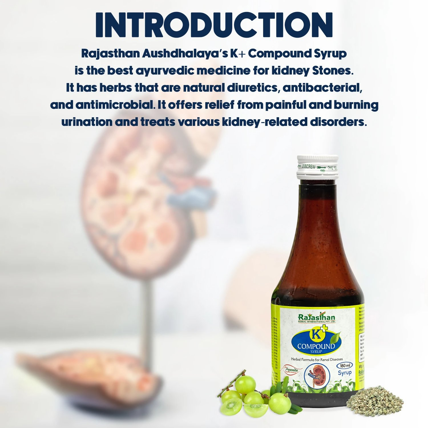 Rajasthan Herbals K+ Compound Syrup | Grocsy