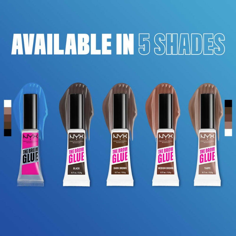 NYX Professional Makeup The Brow Glue Instant Long-Hold Eyebrow Styler - Clear | Grocsy