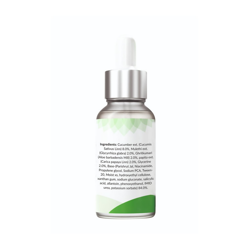 Kulsum's Kaya Kalp Cucumber Face Serum For Sebum & Blackhead Control | Grocsy