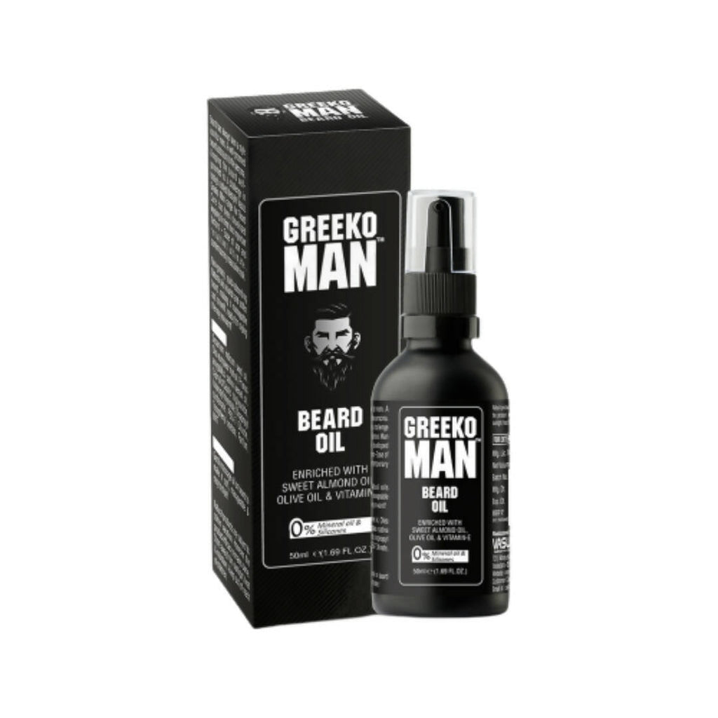 Vasu Healthcare Greeko Man Beard Oil | Grocsy