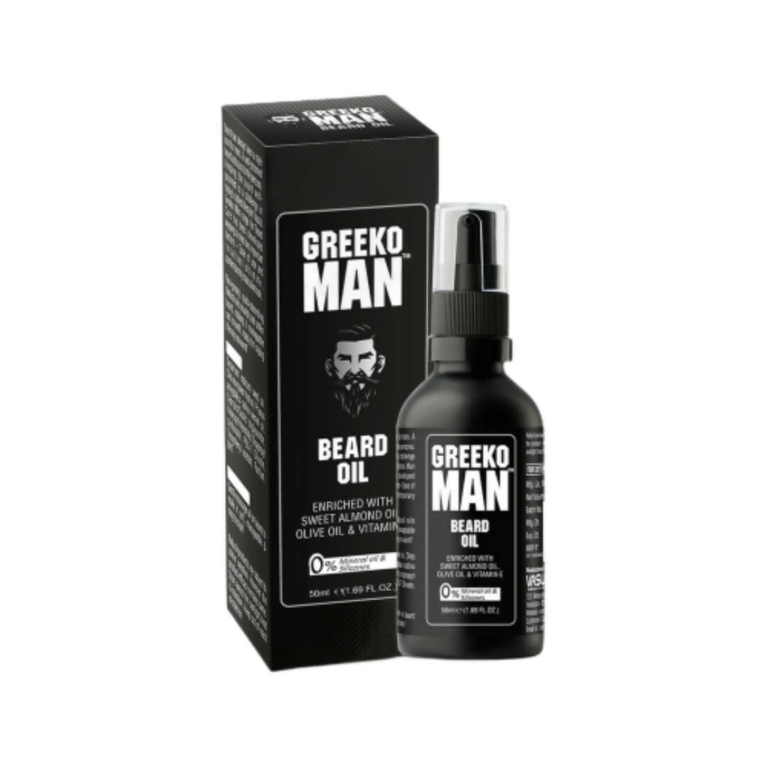 Vasu Healthcare Greeko Man Beard Oil | Grocsy