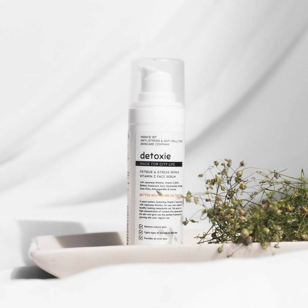 Detoxie Fatigue & Stress Repair Vitamin C Face Serum | Grocsy