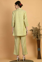 Joban Fashion L.Green Cotton Kurta Set | Grocsy