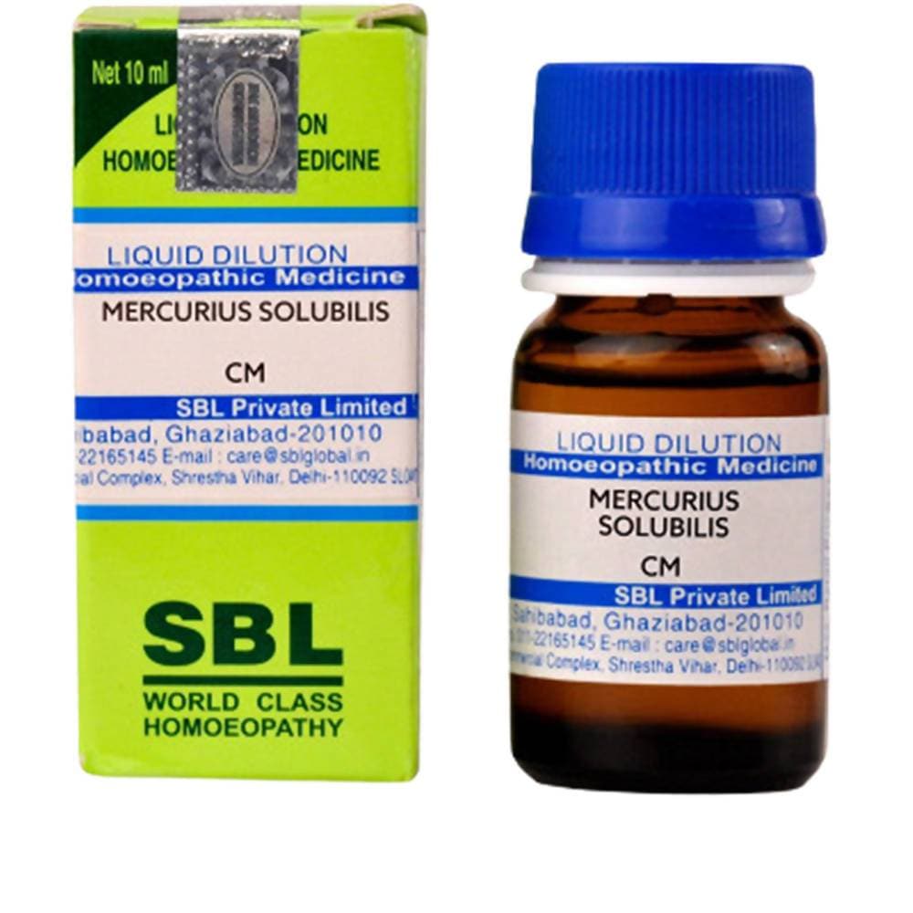 SBL Homeopathy Mercurius Solubilis Dilution | Grocsy