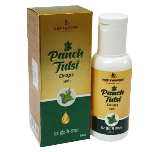 Deep Ayurveda Panch Tulsi Ark Drops | Grocsy