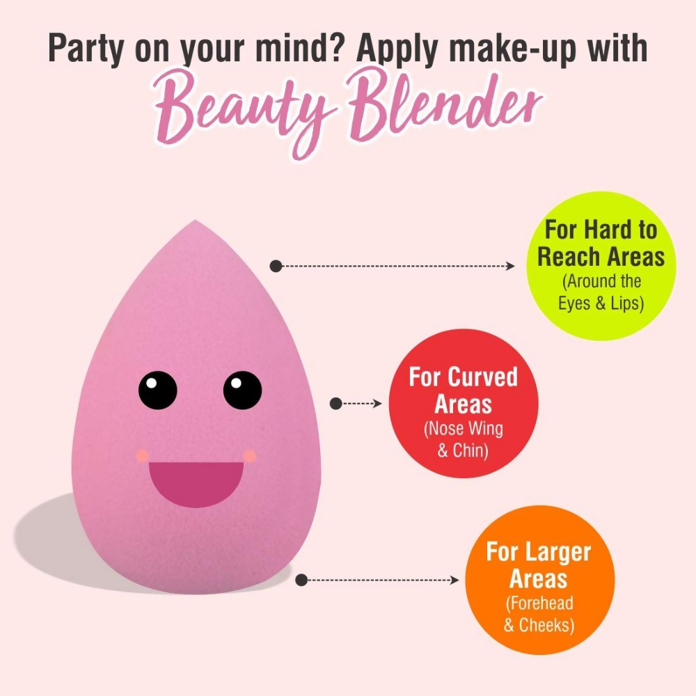 Bronson Professional Pink Ultimate Classic Beauty Blender Makeup Sponge | Grocsy
