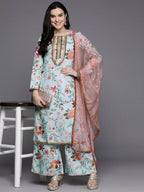 Ahalyaa Women's Traditional wear Kurta Set - Multi Color | Grocsy