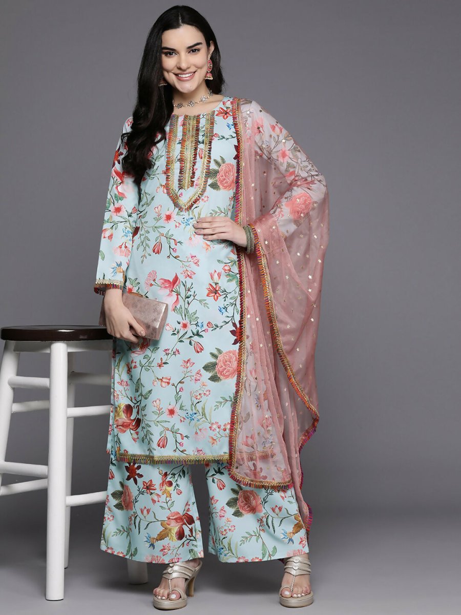 Ahalyaa Women's Traditional wear Kurta Set - Multi Color | Grocsy