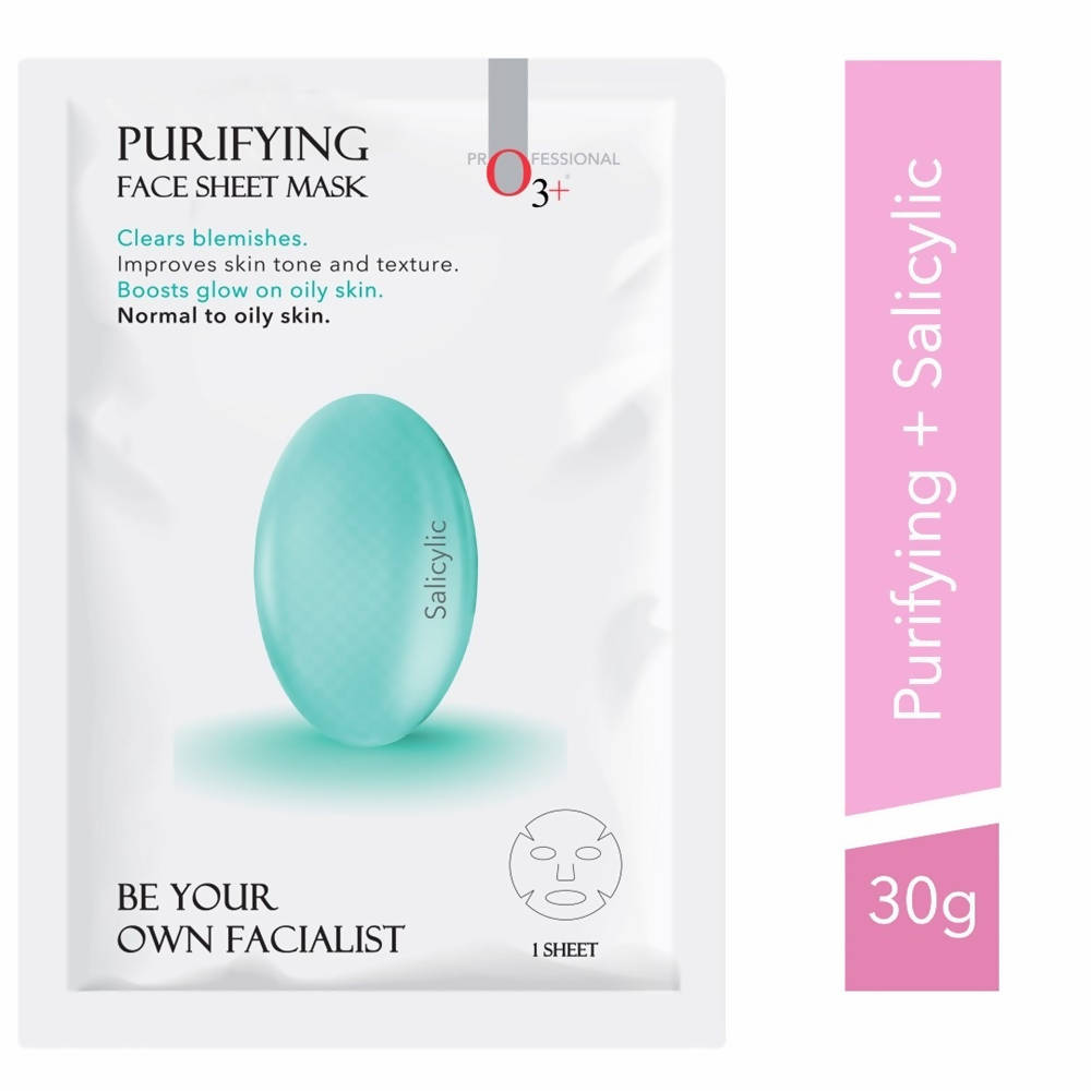 Professional O3+ Facialist Purifying Face Sheet Mask | Grocsy