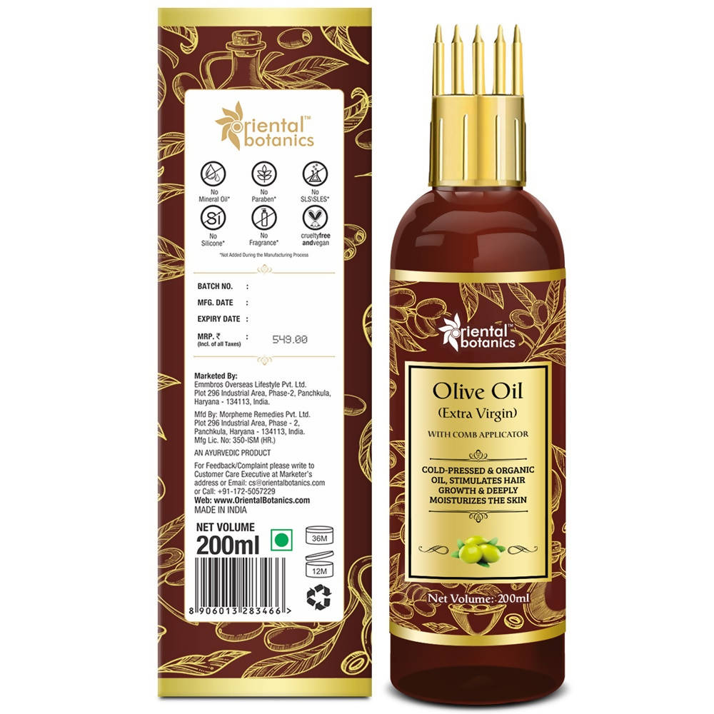 Oriental Botanics Olive Oil Extra Virgin | Grocsy