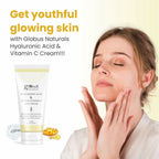 Globus Naturals Hyaluronic Acid & Vitamin C Anti Ageing Face Cream | Grocsy