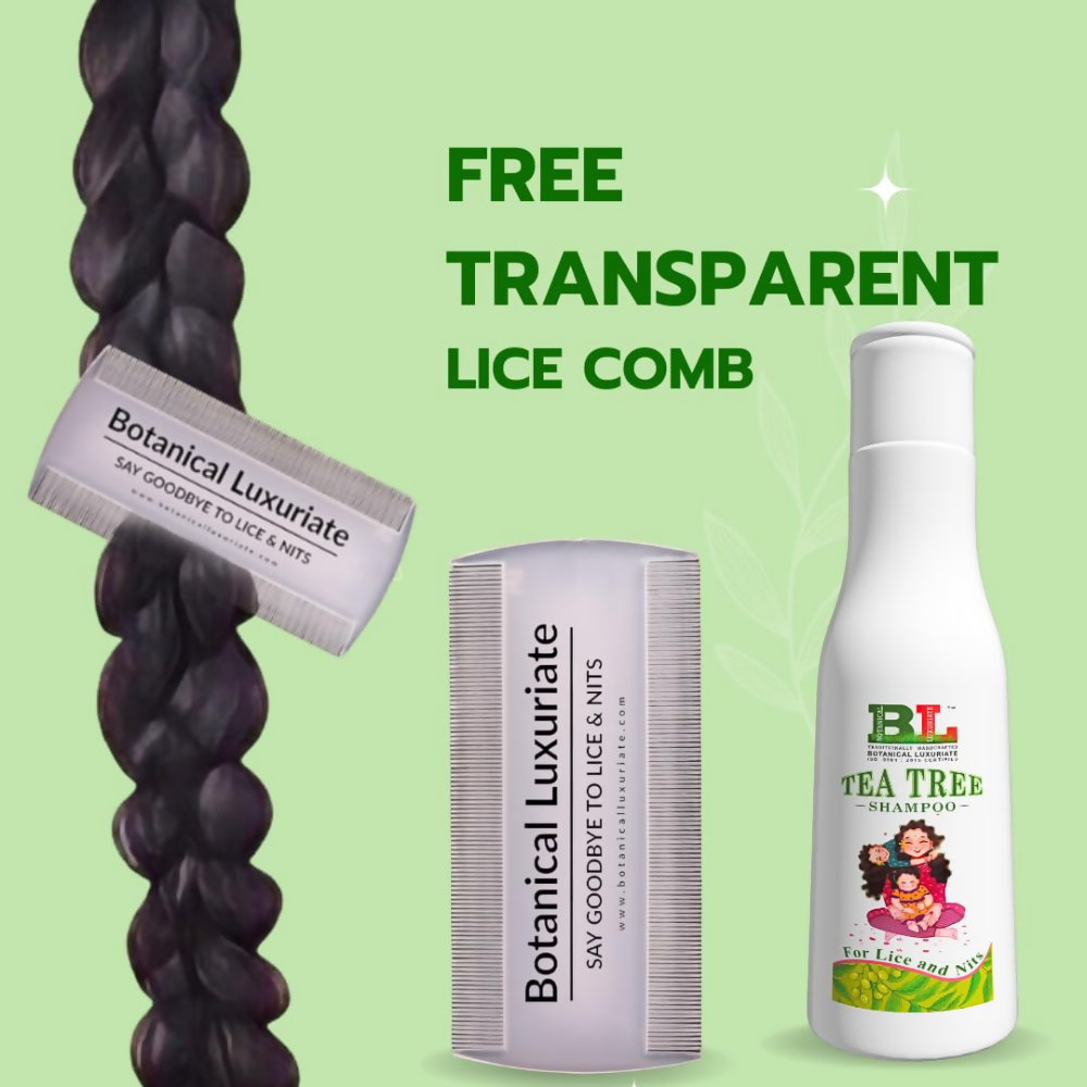 Botanical Luxuriate Tea Tree Natural Anti Lice and Nits Shampoo | Grocsy