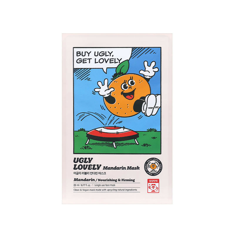 The Face Shop Ugly Lovely Mandarin Mask | Grocsy
