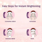 Lotus Herbals Radiant Pearl Facial Kit (37g) for Lightening | Grocsy