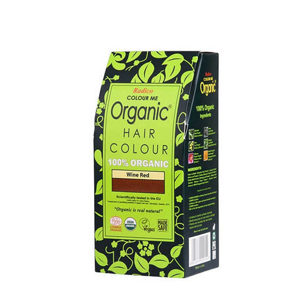 Radico Organic Hair Colour-Wine Red | Grocsy