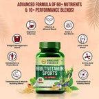 Himalayan Organics Multivitamin Sports 60 + Vital Nutrients Tablets | Grocsy