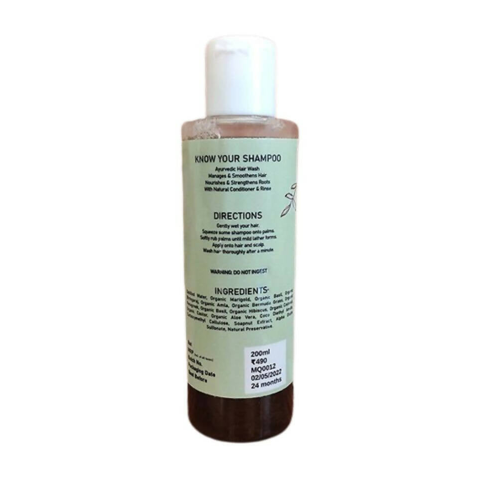 Satjeevan Organic Herbal Kashayam Shampoo | Grocsy