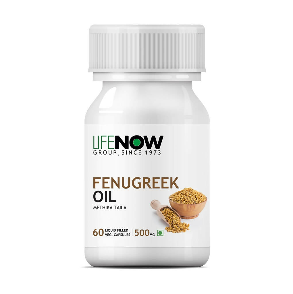 Lifenow Fenugreek Seed Oil Capsules | Grocsy