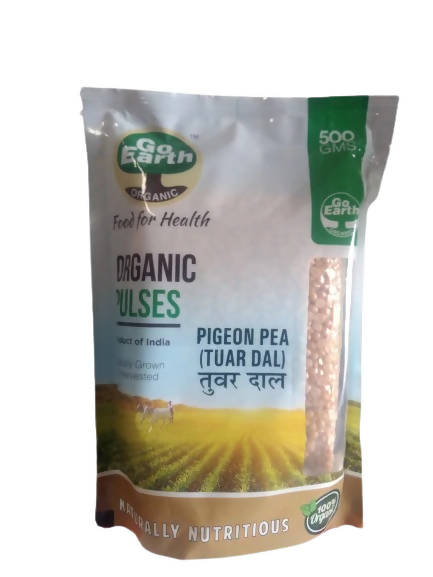 Go Earth Organic Pigeon Pea (Tuar Dal) | Grocsy