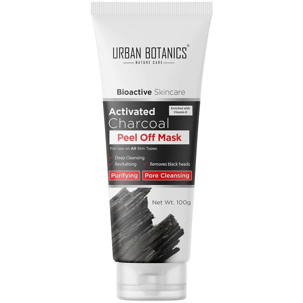 Urban Botanics Activated Charcoal Peel Off Mask | Grocsy