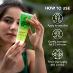 Botanic Hearth Neem, Cica & Salicylic Acid Cleanser Face Wash | Grocsy