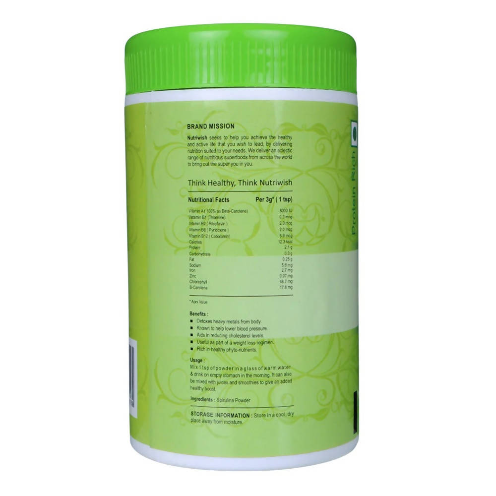 Nutriwish Spirulina Powder | Grocsy