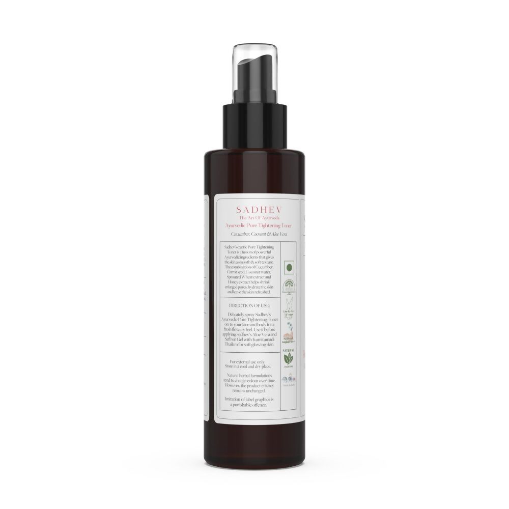 Sadhev Ayurvedic Pore Tightening Toner | Grocsy