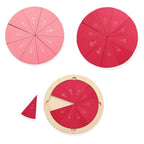 Nesta Toys Fraction Puzzle - Montessori Puzzle (57 Pcs) | Grocsy