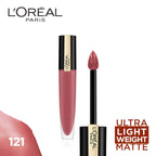 L'Oreal Paris Rouge Signature Matte Liquid Lipstick - 121 I Choose | Grocsy