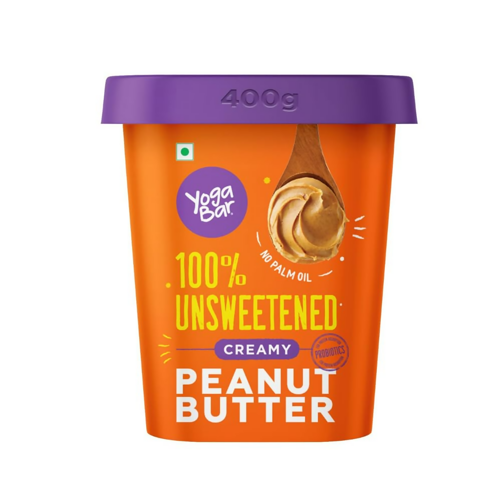 Yoga Bar 100% Pure Peanut Butter Creamy & Yummy Unsweetened | Grocsy