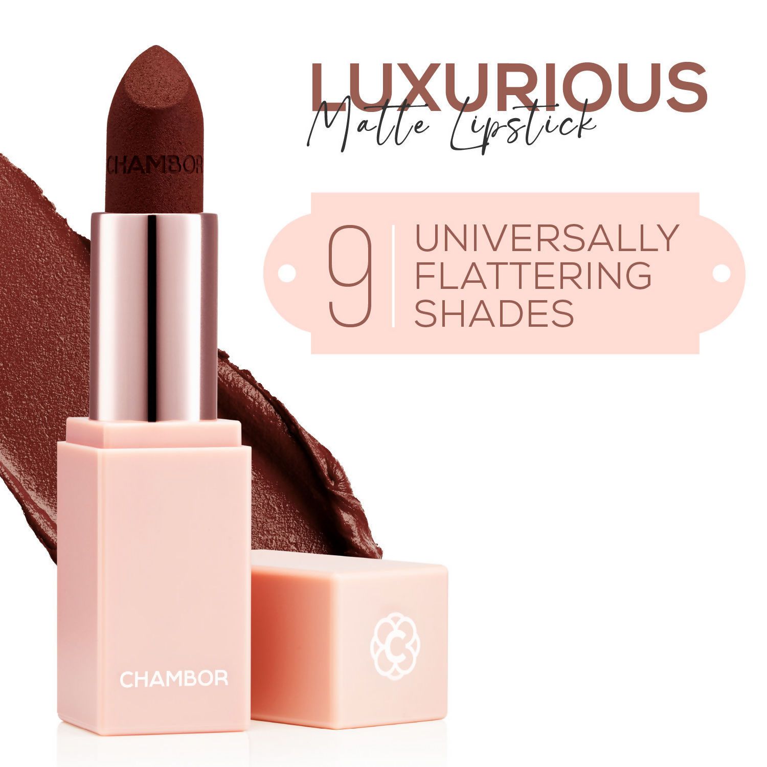 Chambor Colour Studio Les Universelles Matte Lipstick - Confidant | Grocsy