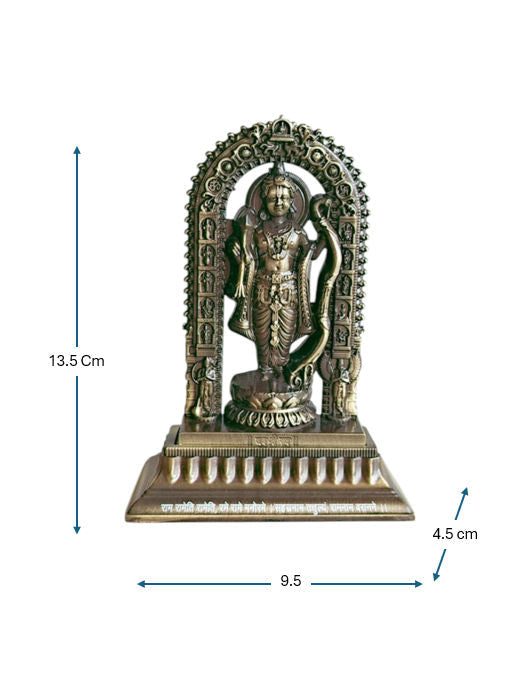 Sun Mun Decors Premium & Elegant Metal Ram Lalla | Grocsy