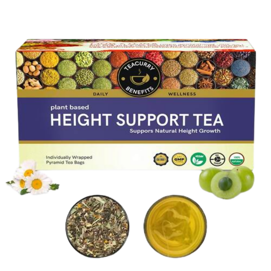 Teacurry Height Support Tea Bags | Grocsy