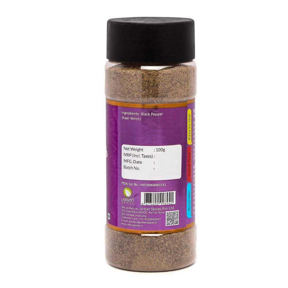 Urban Spices Kaali Mirch Powder | Grocsy
