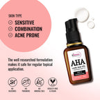 St.Botanica AHA Lactic Acid 10% + Hyaluronic Acid 1% Gentle Exfoliating Peel | Grocsy