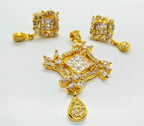 White AD Designer Cute Pendant Set | Grocsy