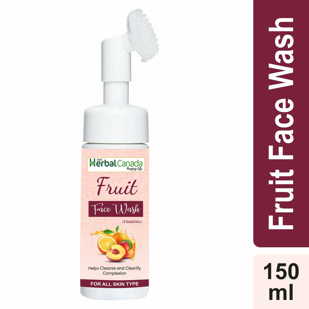 Herbal Canada Fruit Foaming Face Wash | Grocsy