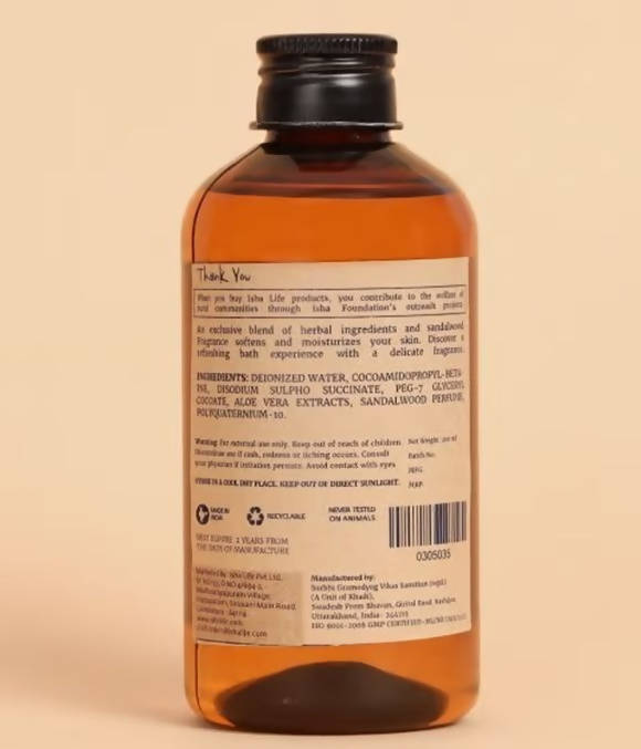 Isha Life Sandalwood Body Cleanser | Grocsy