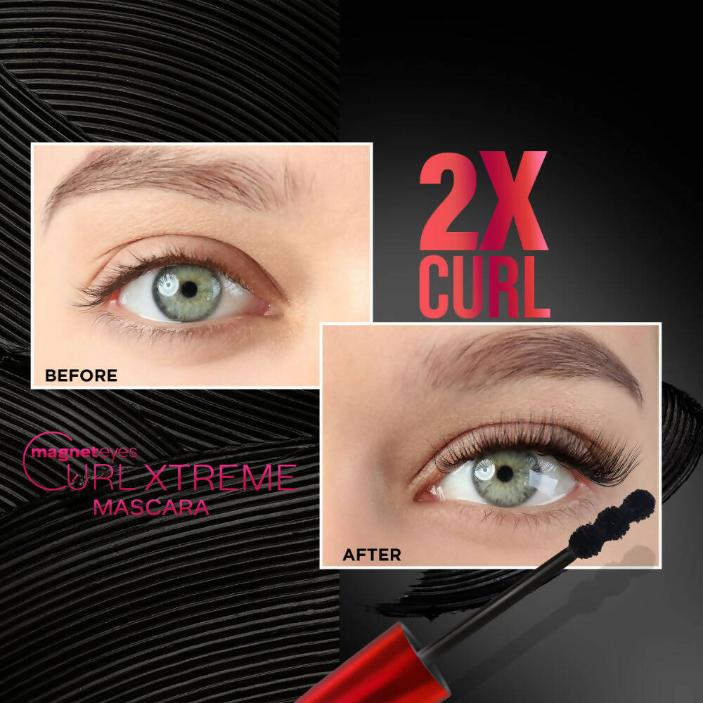 Faces Canada Magneteyes Curl Xtreme Mascara - Black | Grocsy